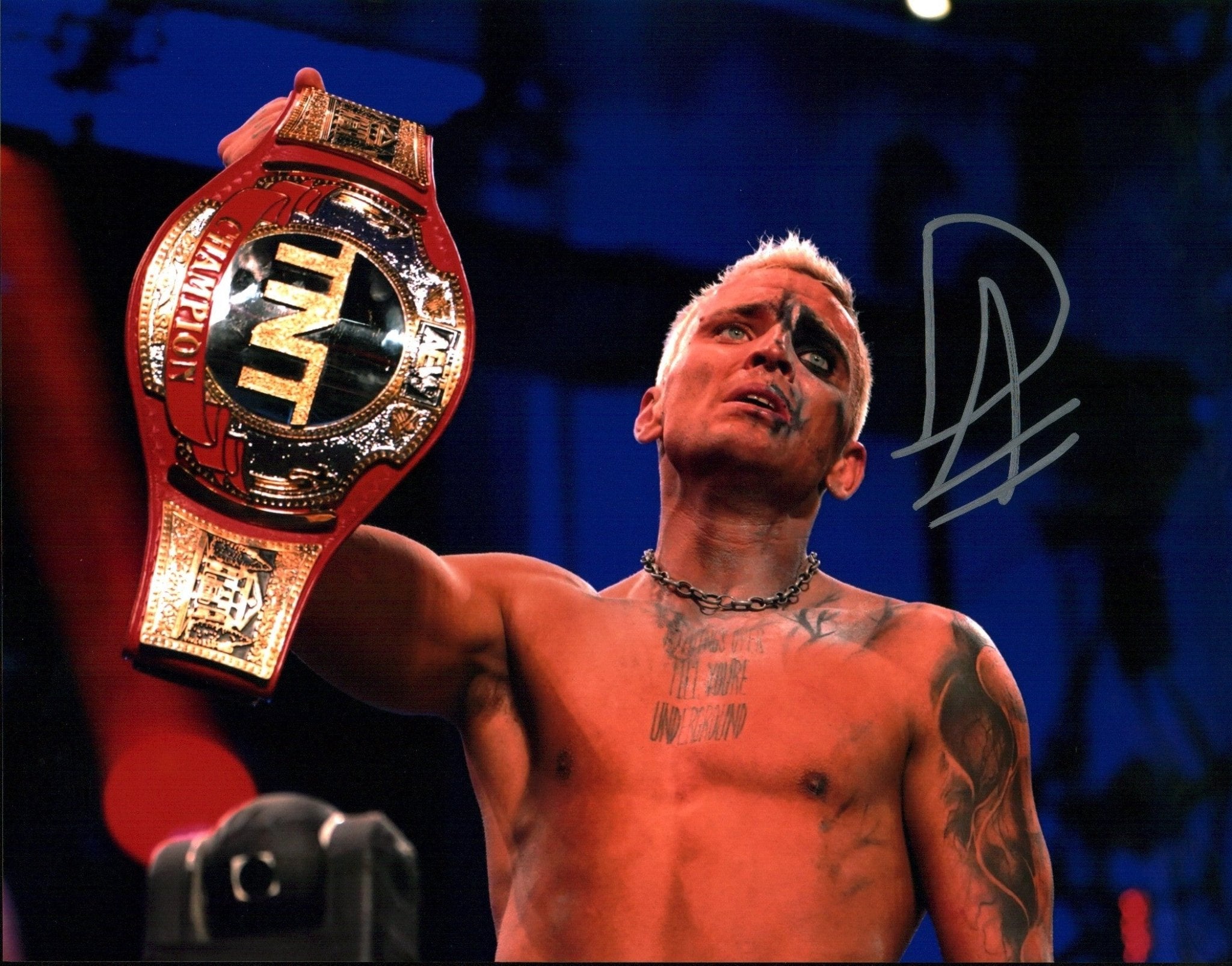 Darby Allin AEW 11x17 Signed Photo Poster JSA Certified Autograph