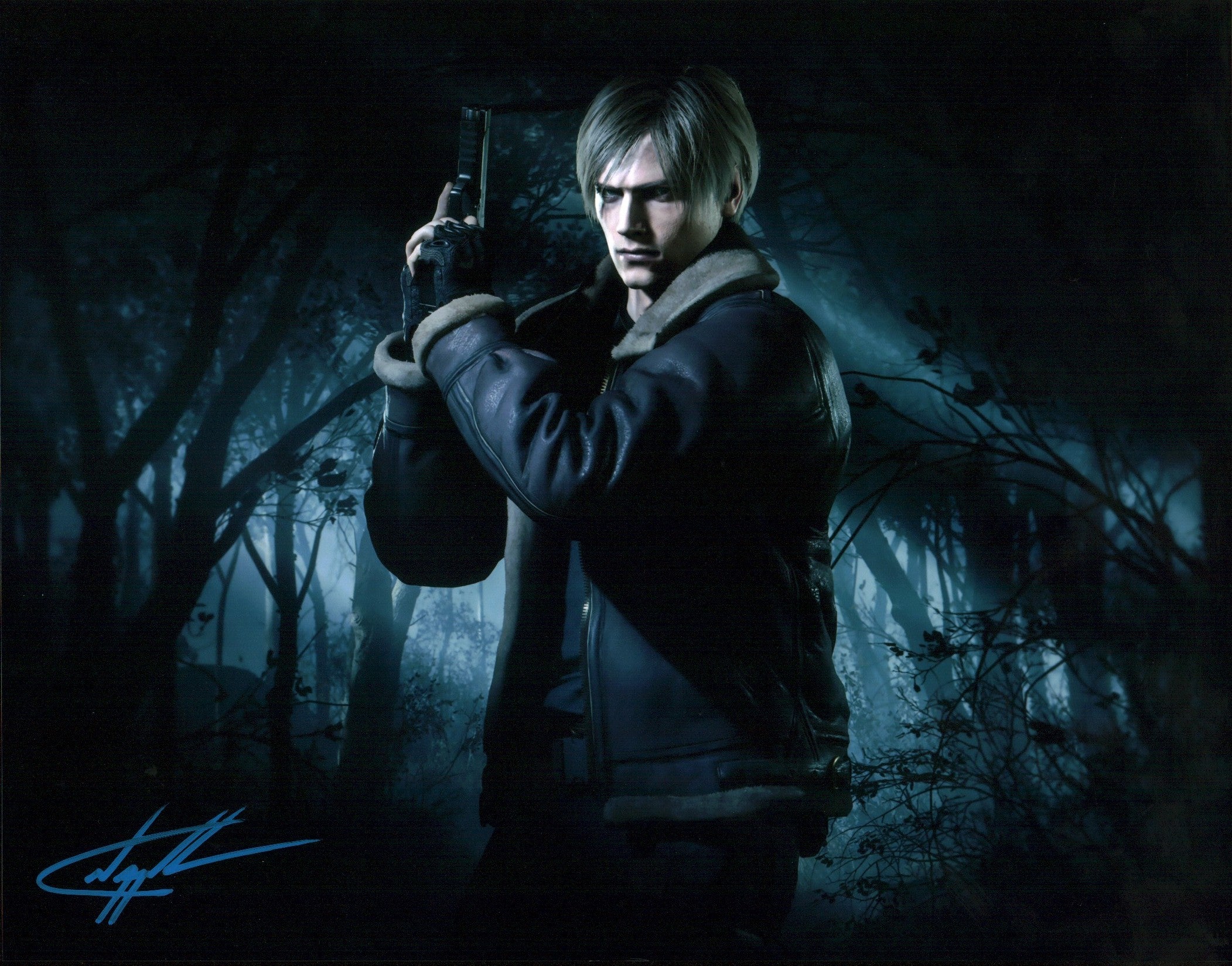 Nick Apostolides Resident Evil 11x14 Signed Photo