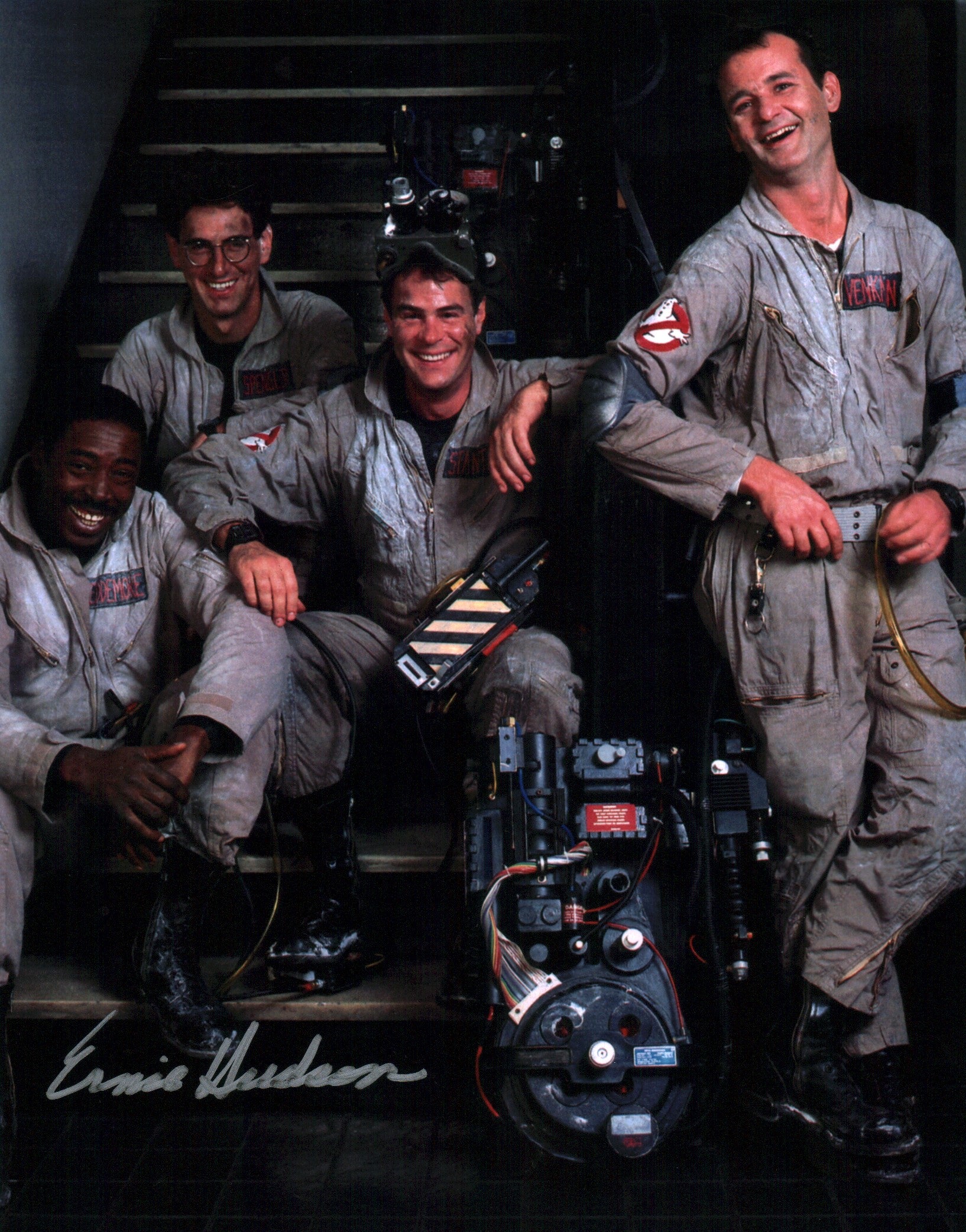 Ernie Hudson Ghostbusters 11x14 Signed Photo Poster JSA Certified Autograph