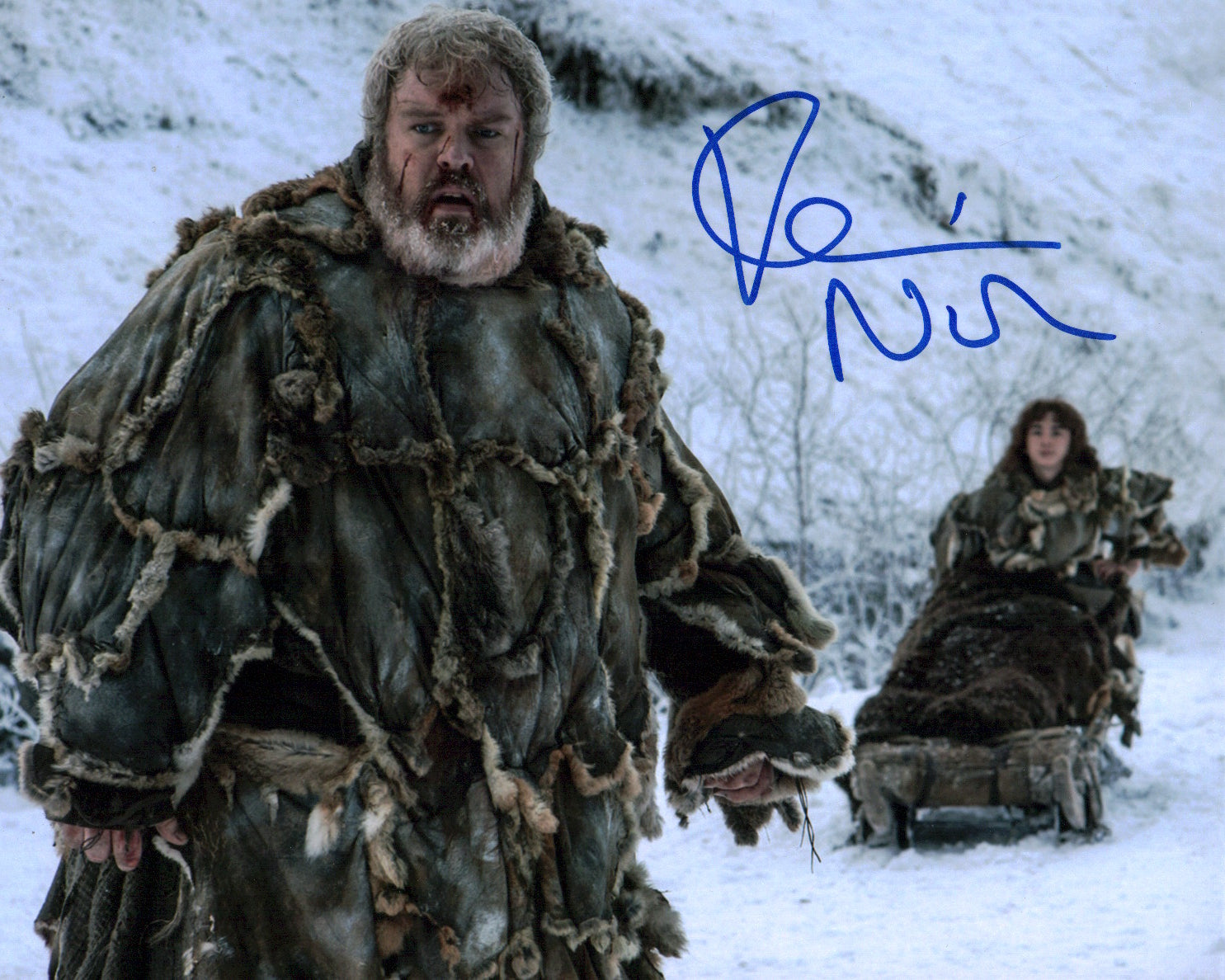 Kristian Nairn Game of Thrones 8x10 Signed Photo JSA Certified Autograph