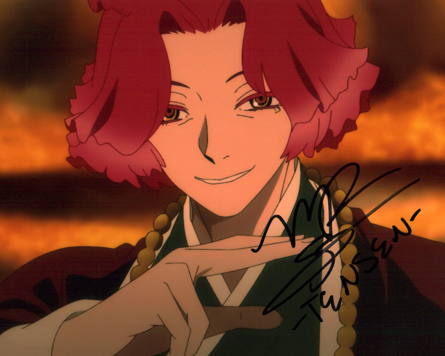 Michelle Rojas Hell's Paradise: Jigokuraku 8x10 Signed Photo JSA Certi