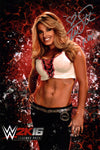 Trish Stratus WWE Wrestling 11x17 Signed Photo Poster JSA Certified Autograph