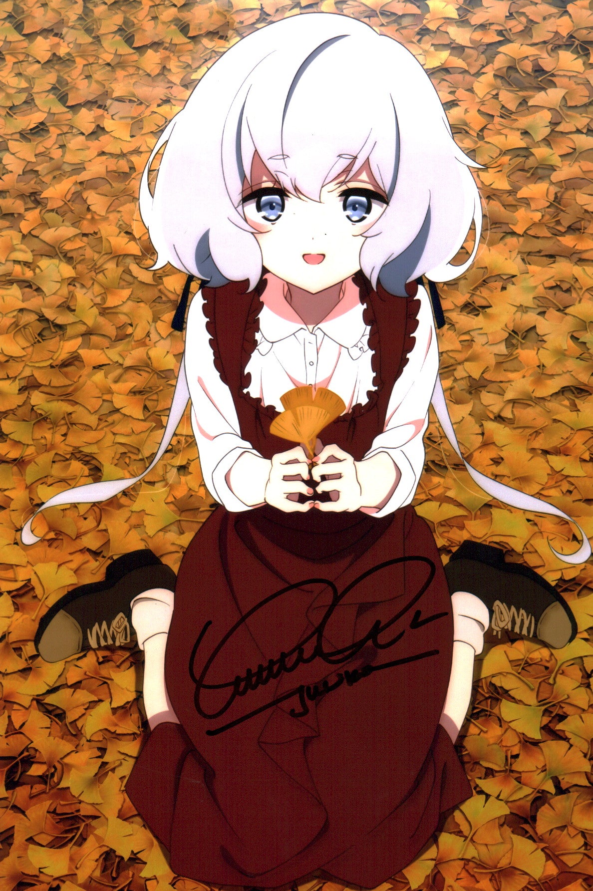 Amalee Zombieland Saga 8x12 Signed Photo JSA Certified Autograph