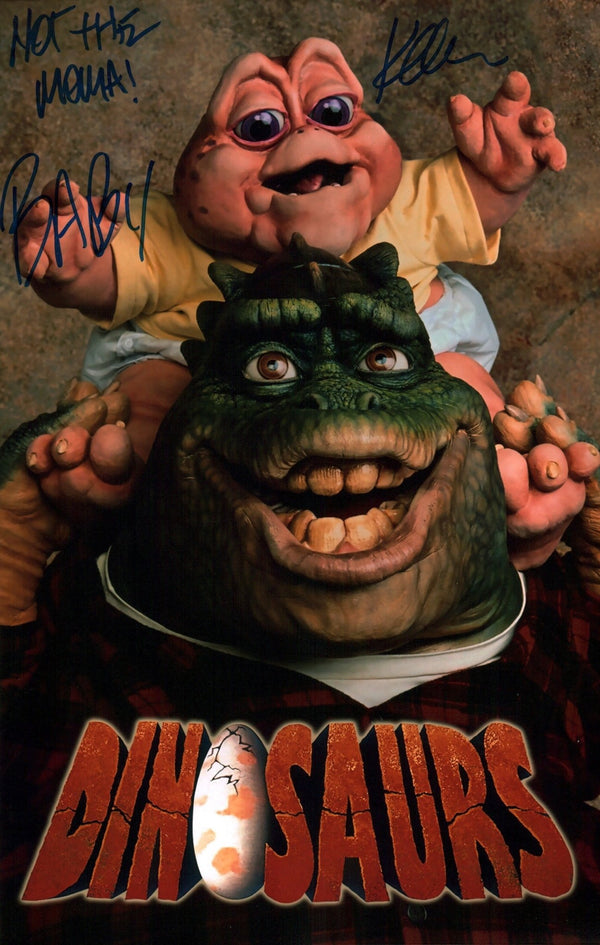 Kevin Clash Dinosaurs 11x17 Signed Photo Poster JSA Certified Autograph
