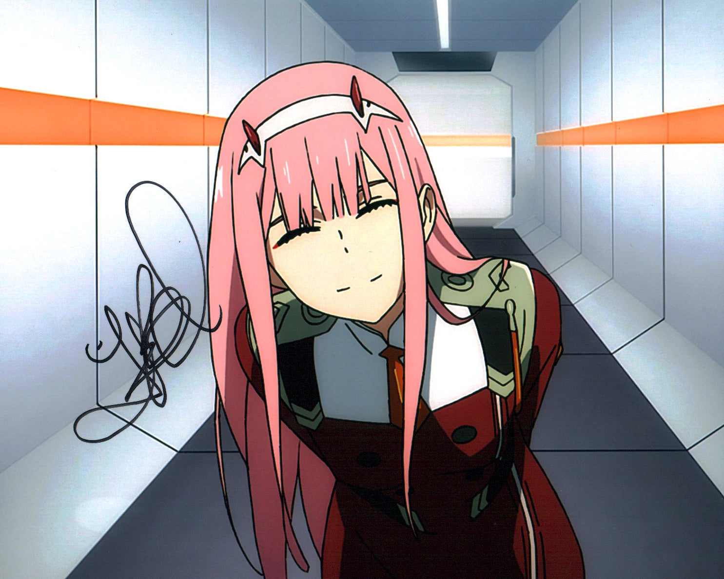 Tia Ballard Darling in the Franxx 8x10 Signed Photo JSA Certified Autograph