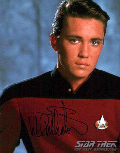 Wil Wheaton Star Trek: The Next Generation 8x10 Photo JSA Certified Autograph