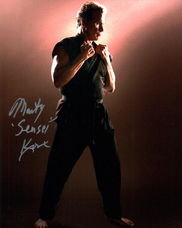 Martin Kove Cobra Kai 8x10 Signed Photo JSA Certified Autograph