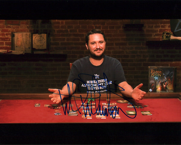 Wil Wheaton TableTop 8x10 Photo JSA Certified Autograph