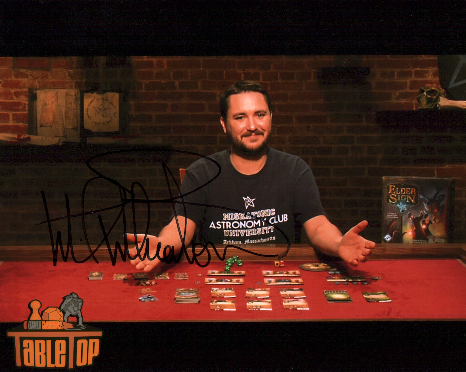 Wil Wheaton TableTop 8x10 Photo JSA Certified Autograph