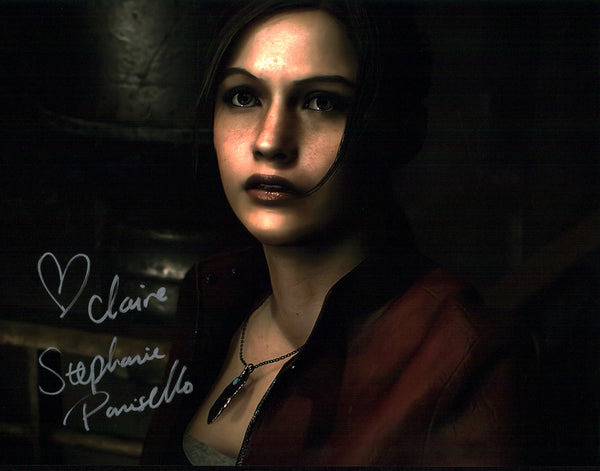 Stephanie Panisello Resident Evil 11x14 Signed Mini Poster JSA Certified Autograph