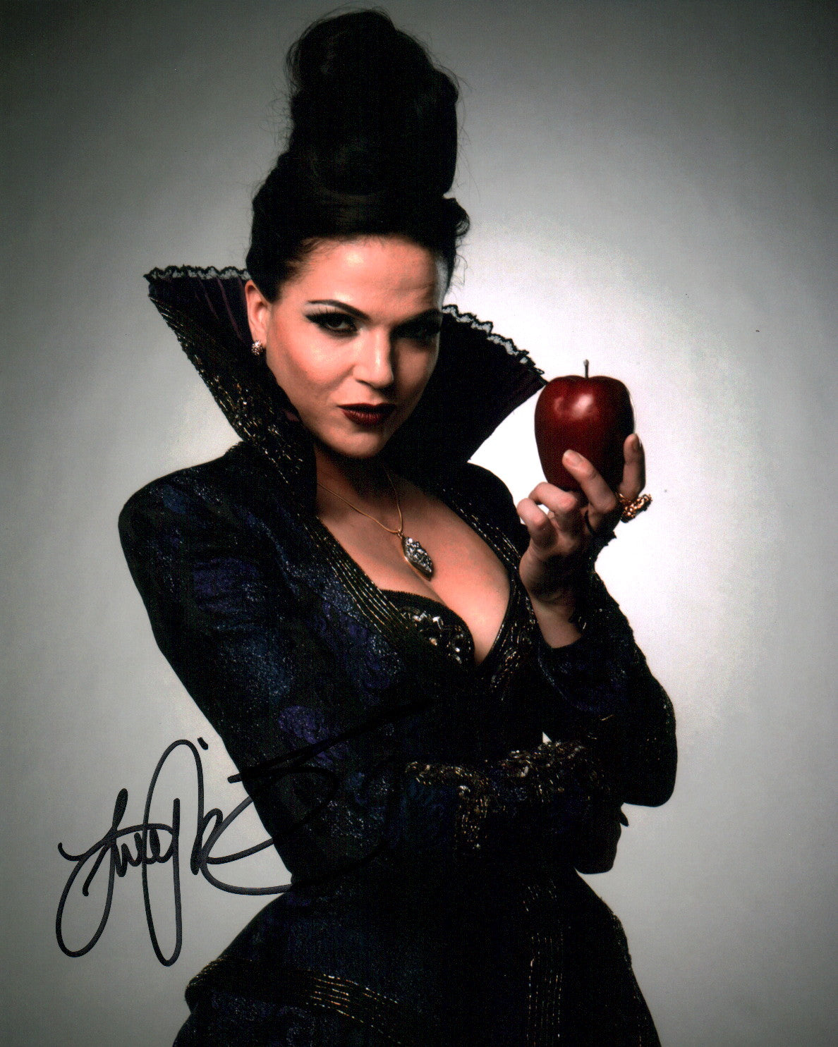 Lana Parrilla Once Upon A Time 8x10 Signed Photo JSA Certified Autograph