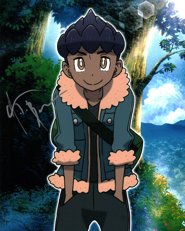 A.J. Beckles Pokémon Ultimate Journeys 8x10 Photo JSA Certified Autograph