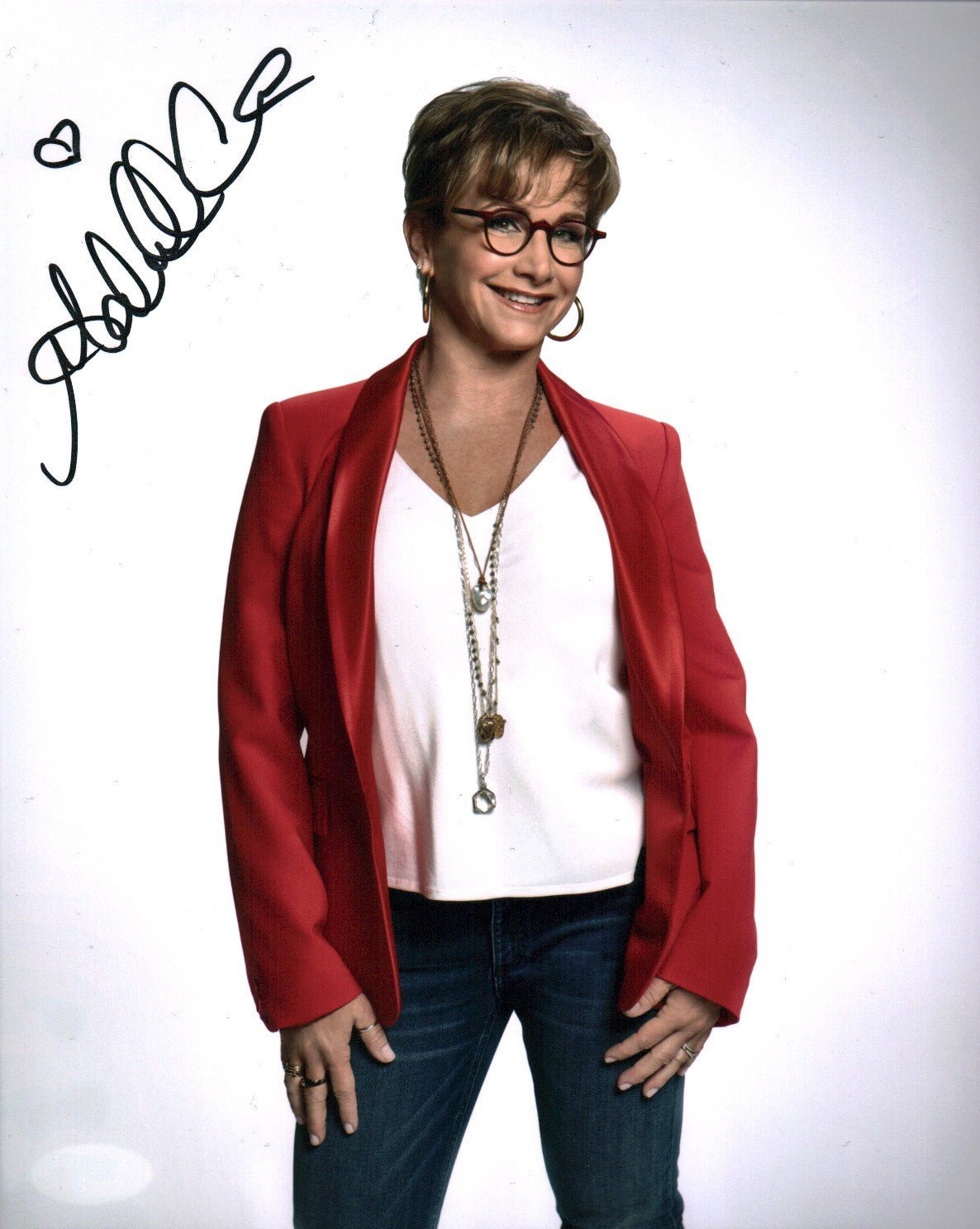 Gabrielle Carteris 90210 8x10 Photo Signed Autograph JSA Certified