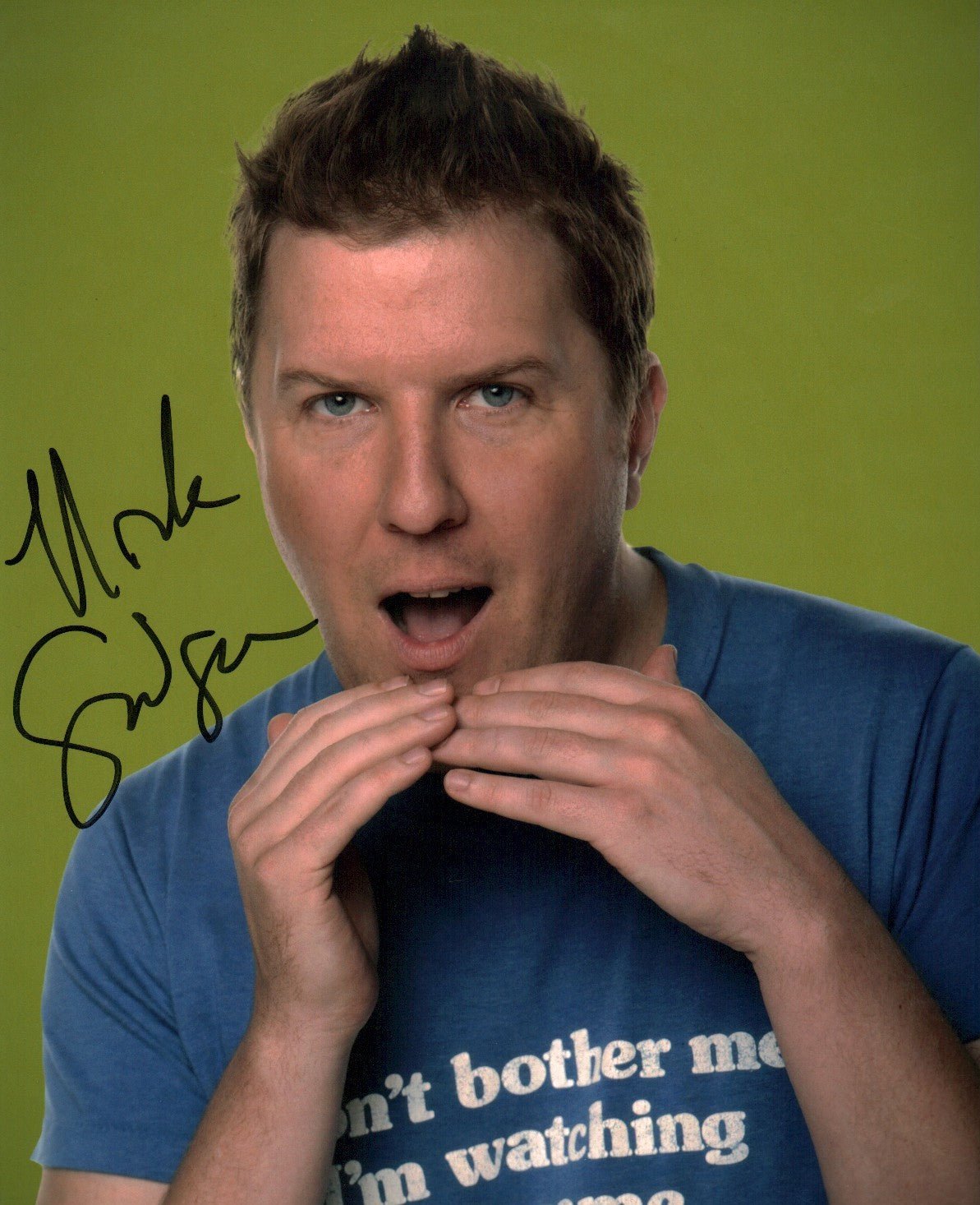Nick Swardson Grandma's Boy  8x10 Signed Photo JSA Certified Autograph