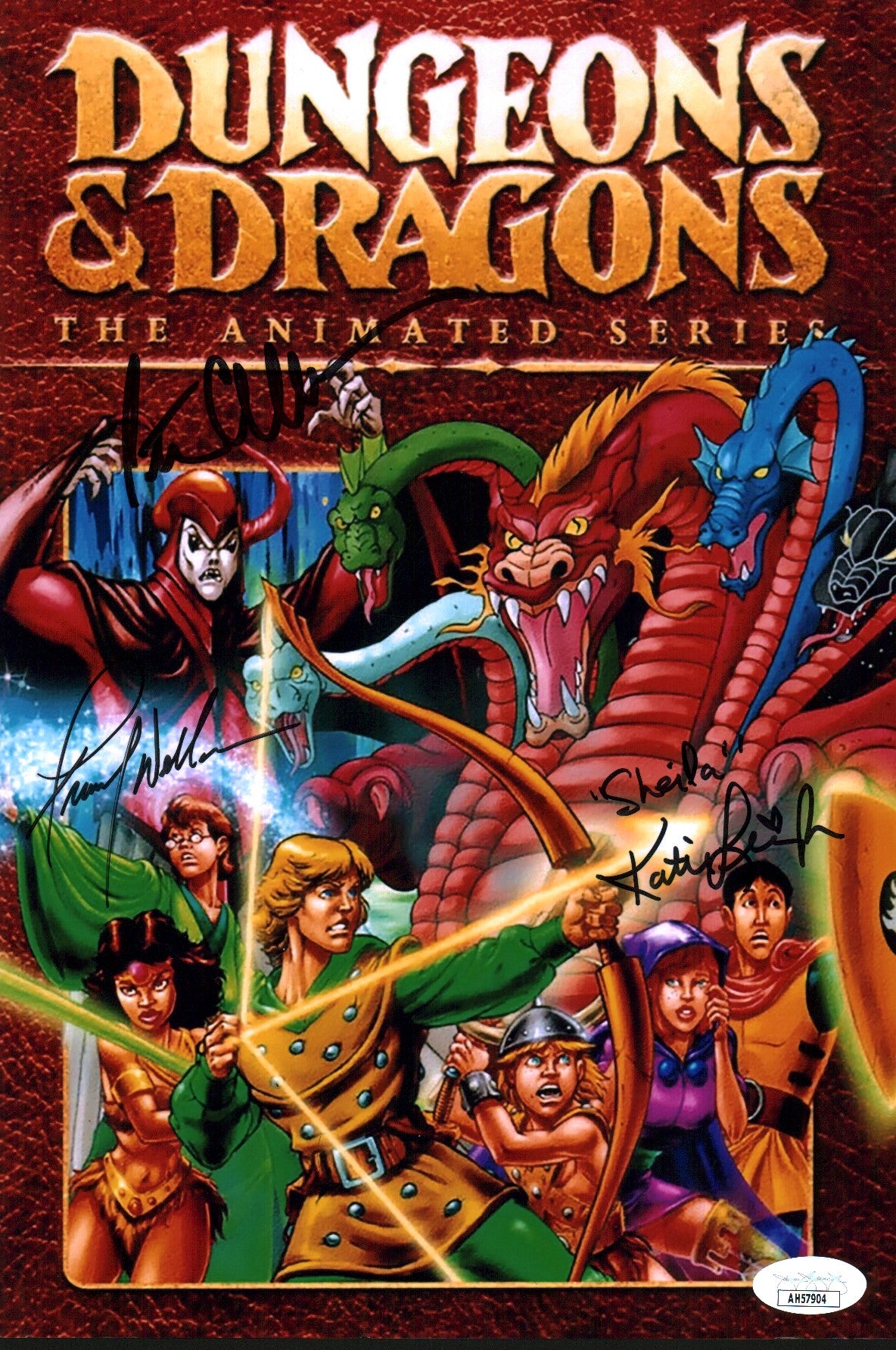 Dungeons & Dragons 8x12 Signed Photo Cast x3 Cullen Welker Leigh JSA COA Certified Autograph
