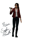 Stephanie Panisello Resident Evil 8x10 Signed Photo JSA Certified Autograph