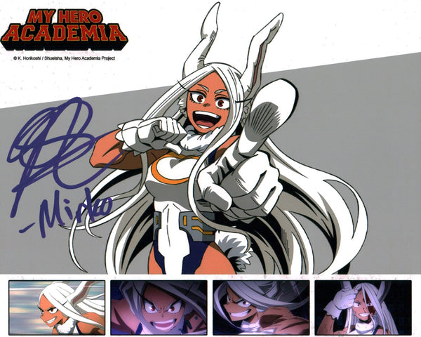 Anairis Quinones My Hero Academia 8x10 Photo Signed JSA Certified Autograph