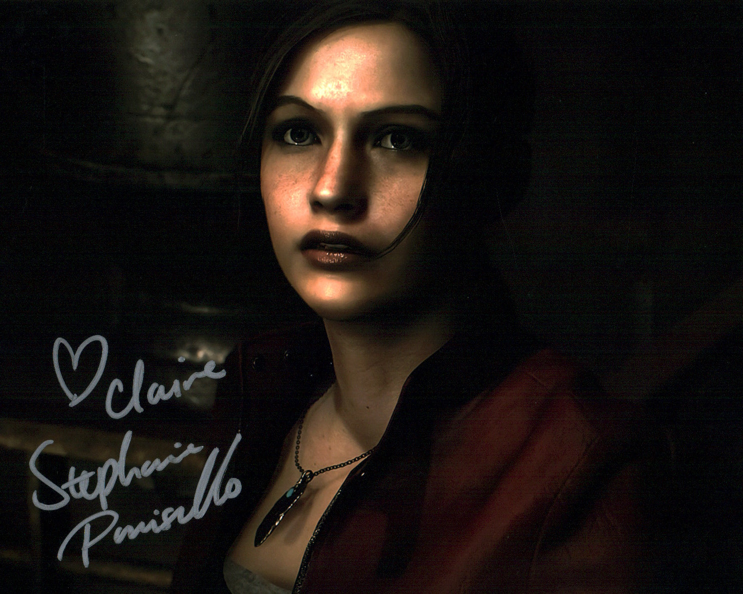 Stephanie Panisello Resident Evil 8x10 Signed Photo JSA Certified Autograph