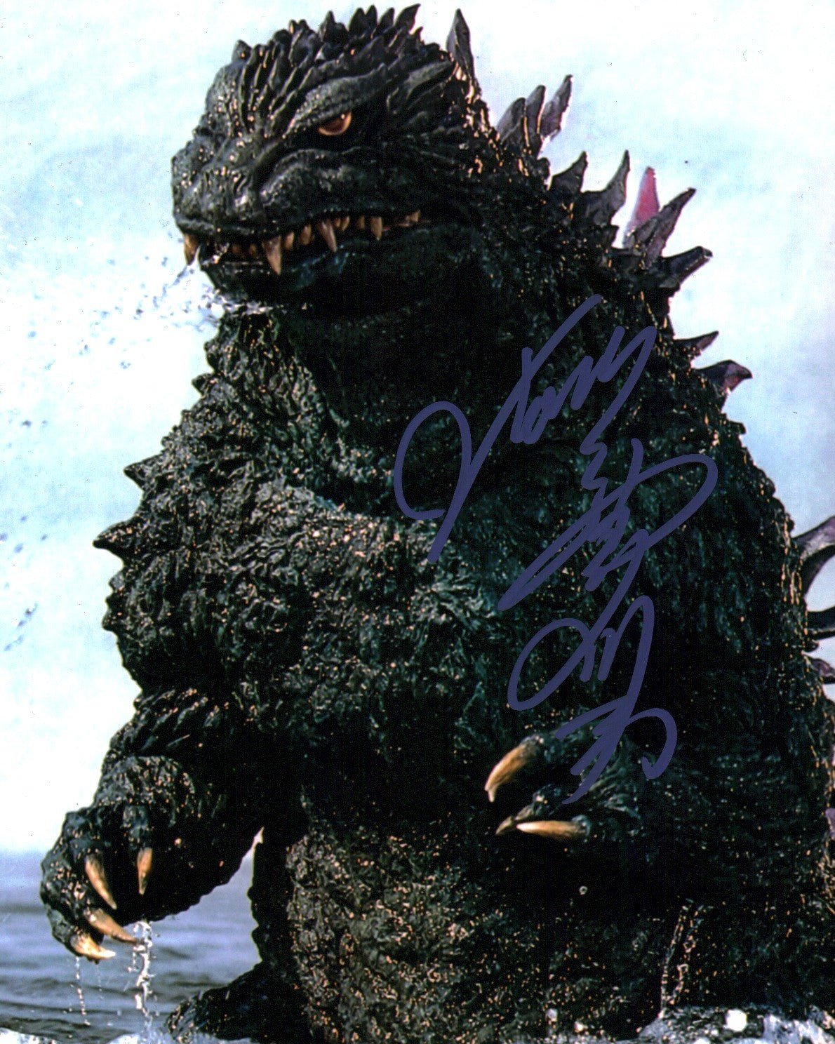 Tsutomu Kitagawa ﻿Godzilla 8x10 Signed Photo JSA Certified Autograph