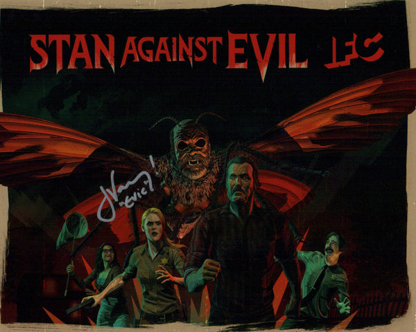 Janet Varney Stan Against Evil 8x10 Signed Photo JSA Certified Autograph