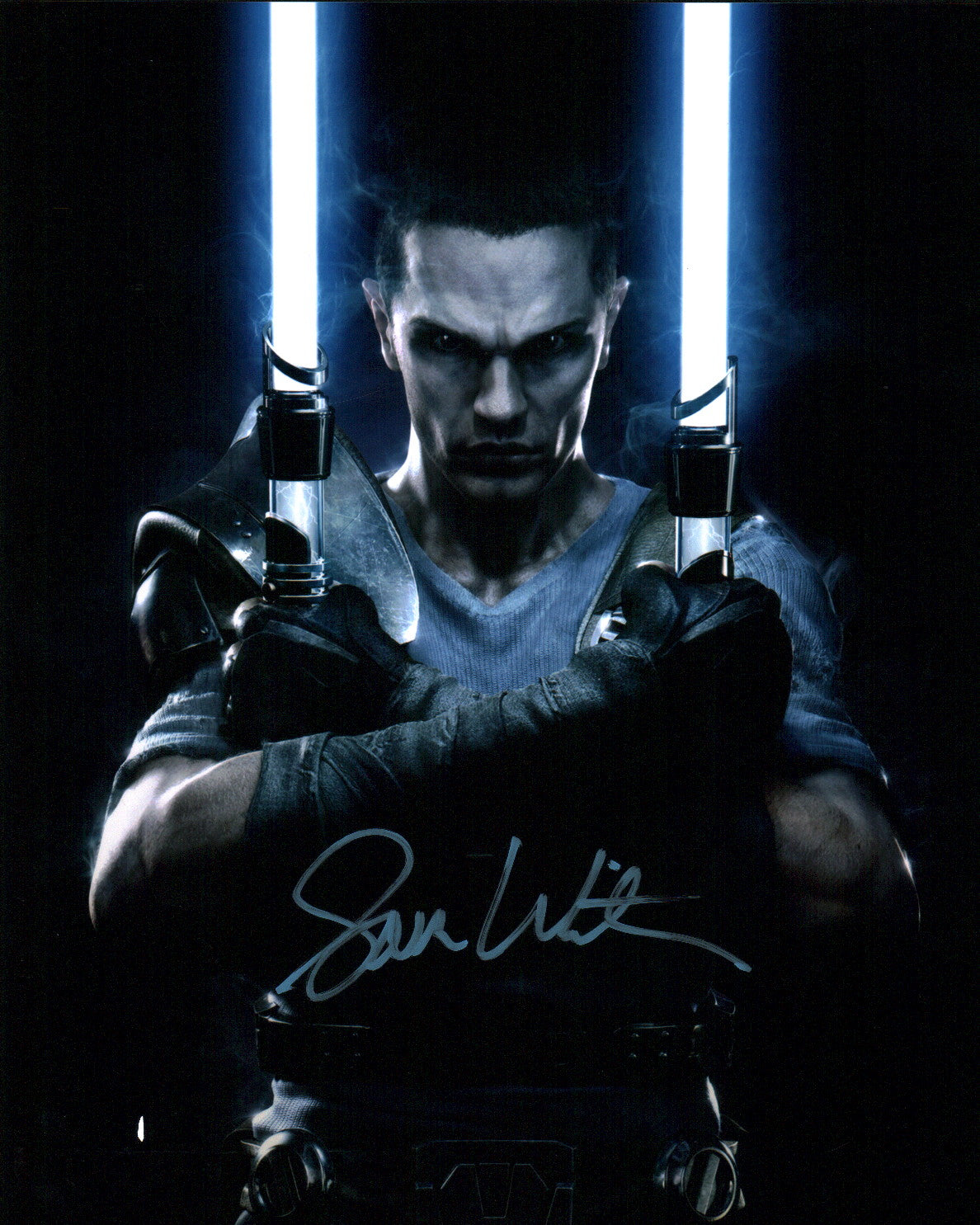 Sam Witwer Star Wars The Force Unleashed 8x10 Photo Signed JSA Certified Autograph