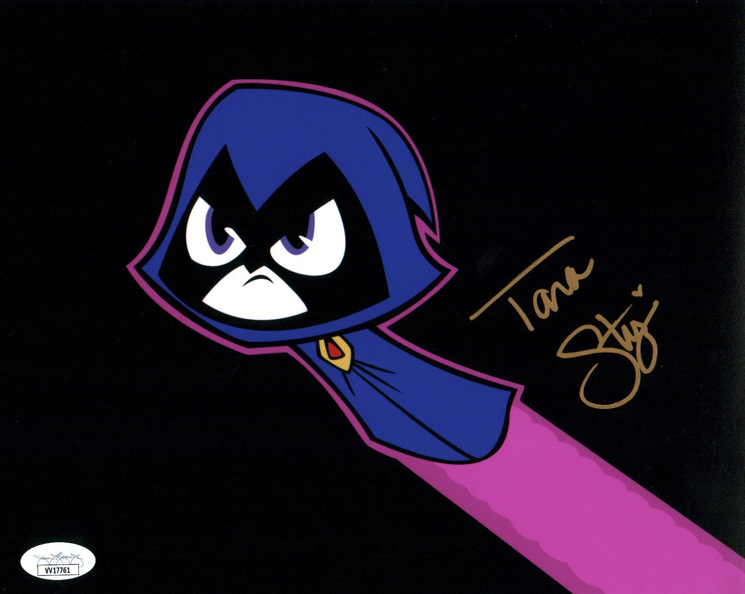 Tara Strong Teen Titans Go! 8x10 Signed Photo JSA Certified Autograph