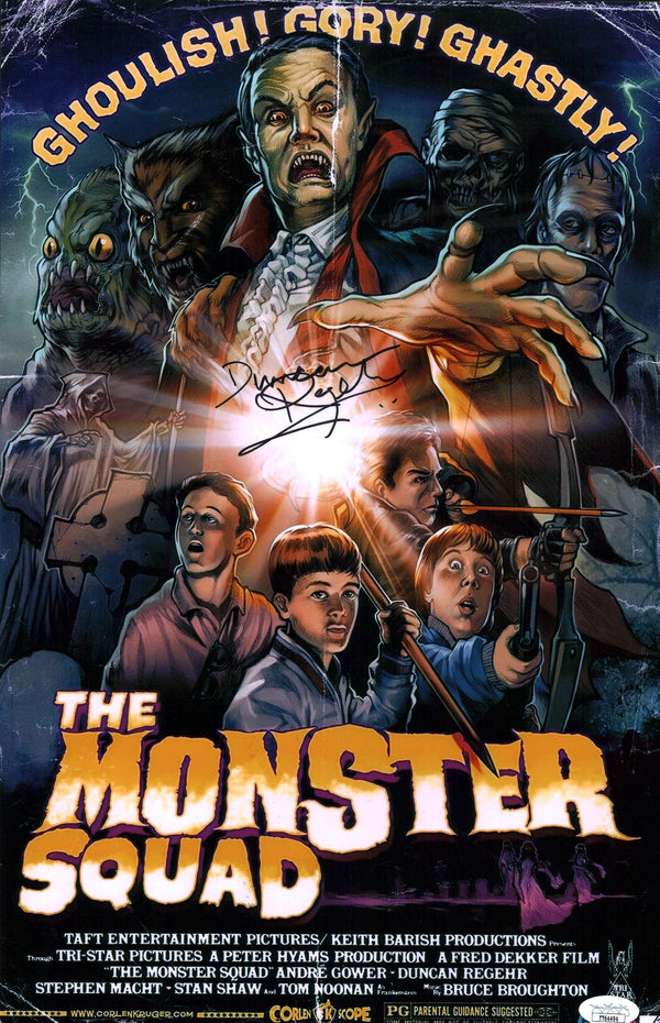 Duncan Regehr The Monster Squad 11x17 Photo Poster Signed Autograph JS