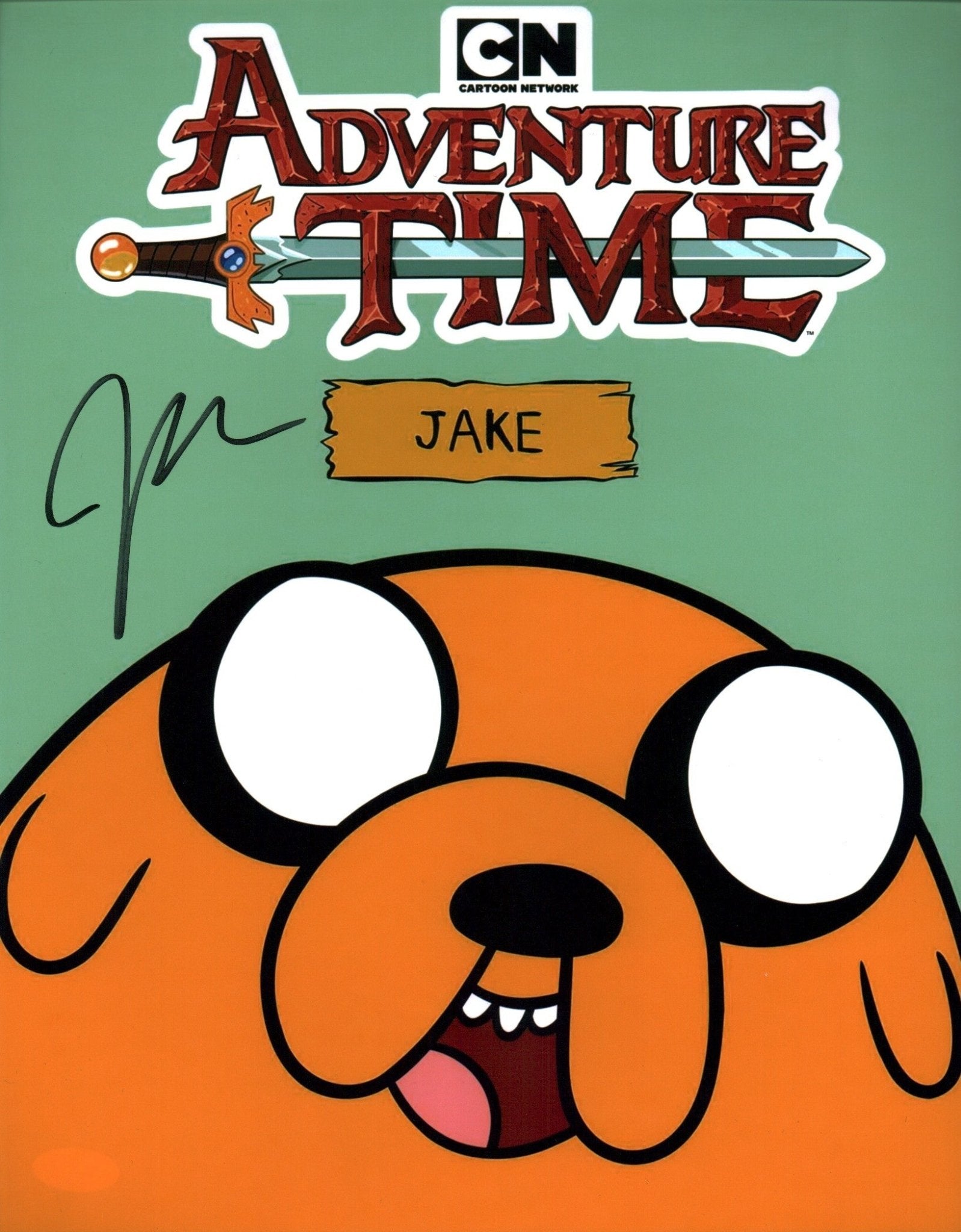 John DiMaggio Adventure Time 11x14 Signed Photo Poster JSA Certified Autograph