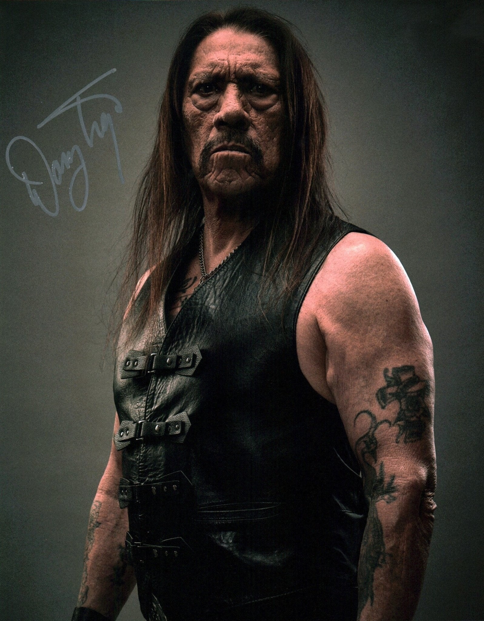 Danny Trejo Machete 11x14 Signed Mini Poster JSA Certified Autograph