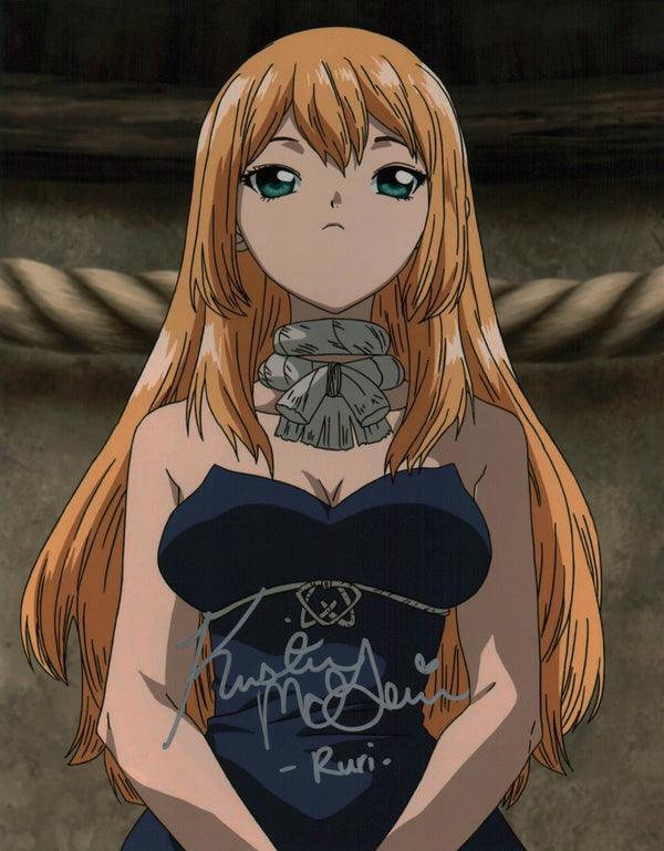 Kristen McGuire Dr. Stone 11x14 Photo Poster JSA Certified Autograph