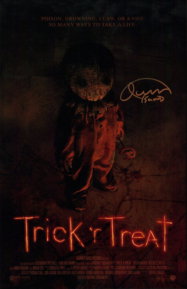 Quinn Lord Trick 'r Treat 11x17 Signed Photo Poster JSA Certified Autograph