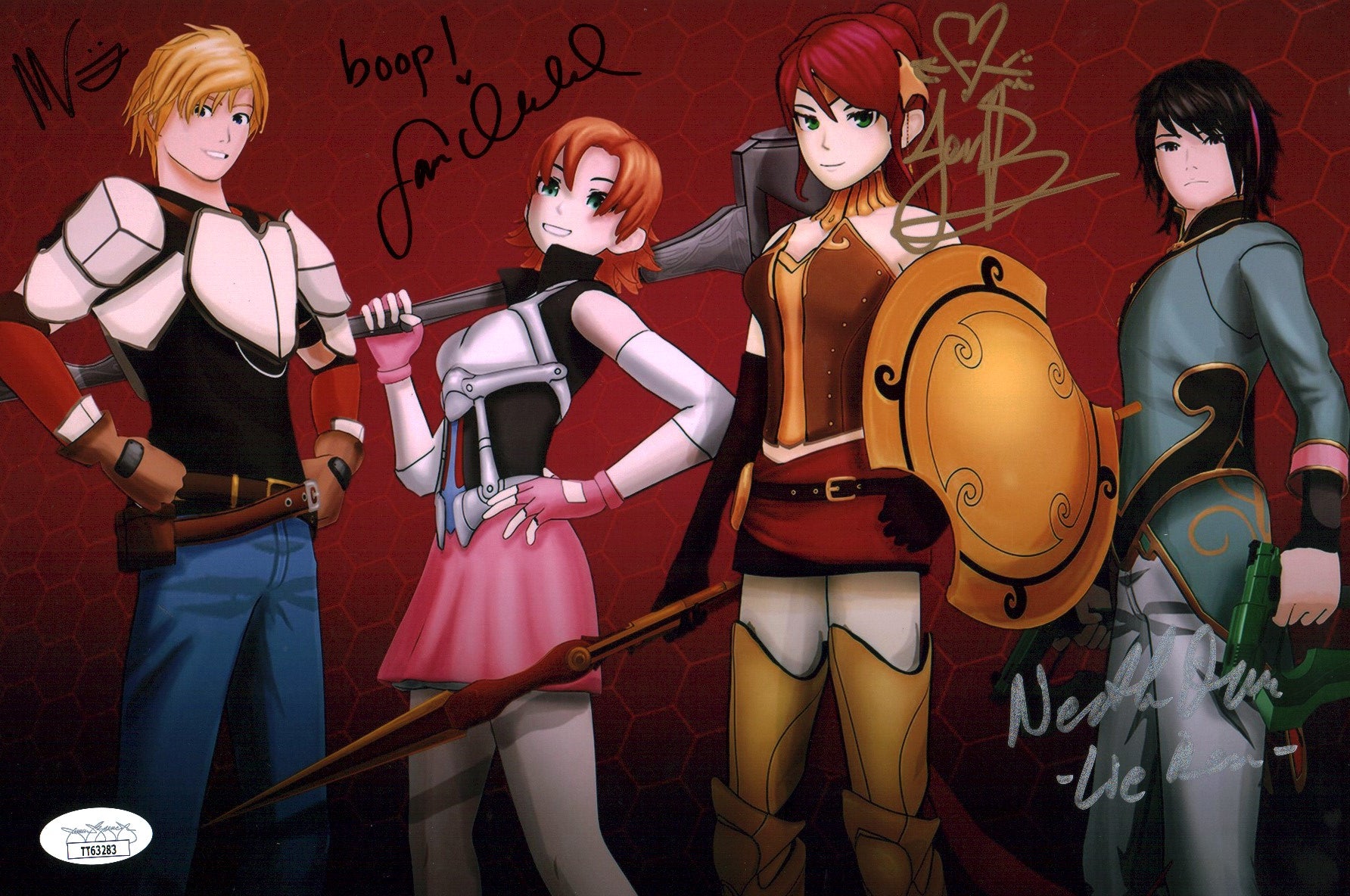 RWBY 直筆サイン入りポスター　JSA認定書付き　① Scan_Feb_15_2024_2_1784x.jpg?v