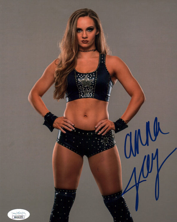 Anna Jay AEW Wrestling 8x10 Signed Photo JSA COA Certified Autograph GalaxyCon
