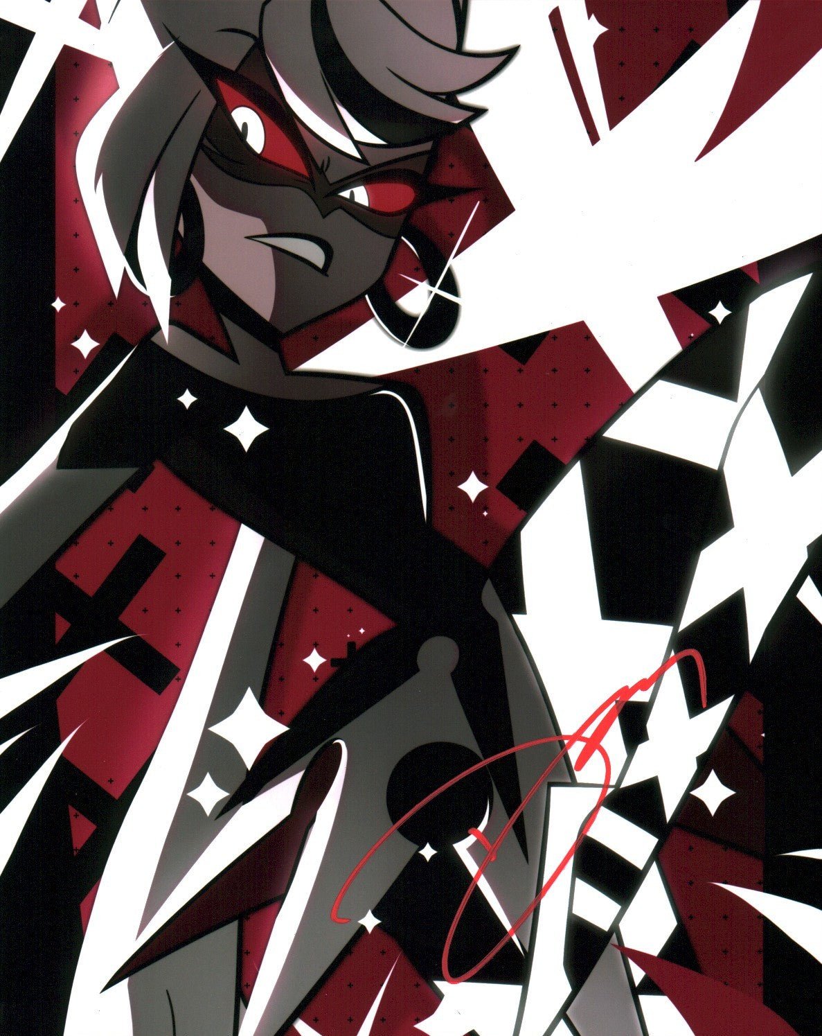Daphne Rubin Vega Hazbin Hotel 11x14 Photo Signed JSA Certified Autograph