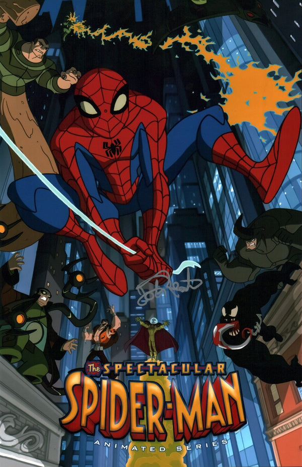 Josh Keaton The Spectacular Spider-Man 11x17 Signed Photo Poster JSA C