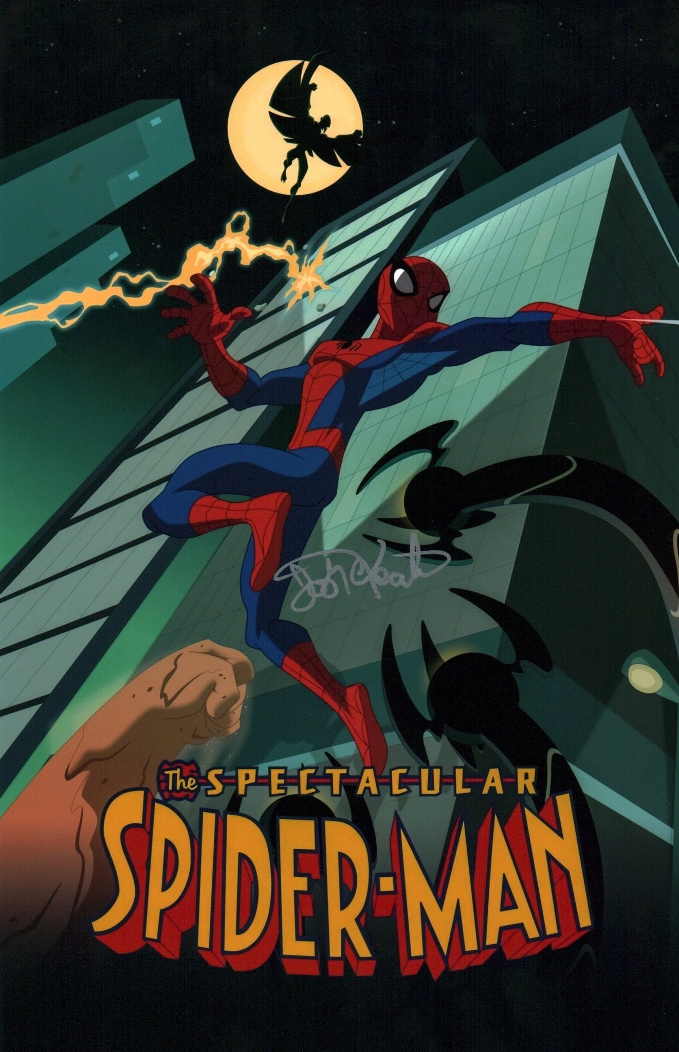 Josh Keaton The Spectacular Spider-Man 11x17 Signed Photo Poster JSA Certified Autograph