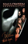 Brad Loree Halloween: Resurrection 11x17 Signed Photo Poster JSA Certified Autograph