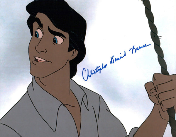 Christopher Daniel Barnes Disney's The Little Mermaid 11x14 Photo Poster Signed Autograph JSA Certified Autograph