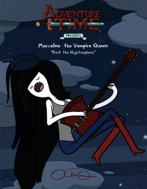 Olivia Olson Adventure Time 11x14 Signed Photo Poster JSA Certified Autograph