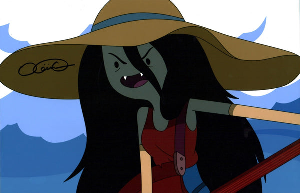 Olivia Olson Adventure Time 11x17 Signed Photo Poster JSA Certified Autograph