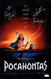 Pocahontas 11x17 Signed Bedard, Kuhn Photo Poster JSA Certified Autograph