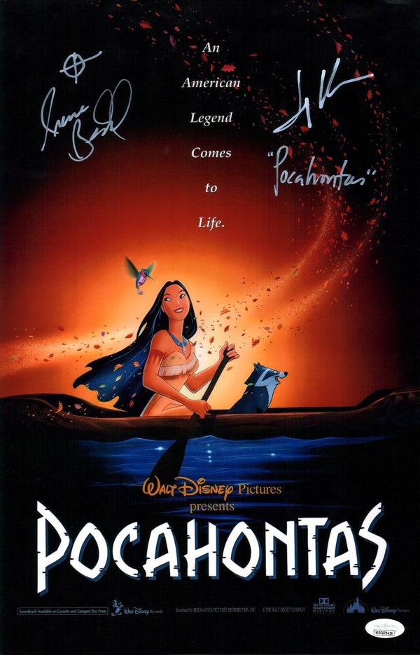 Pocahontas 11x17 Signed Bedard, Kuhn Photo Poster JSA Certified Autograph