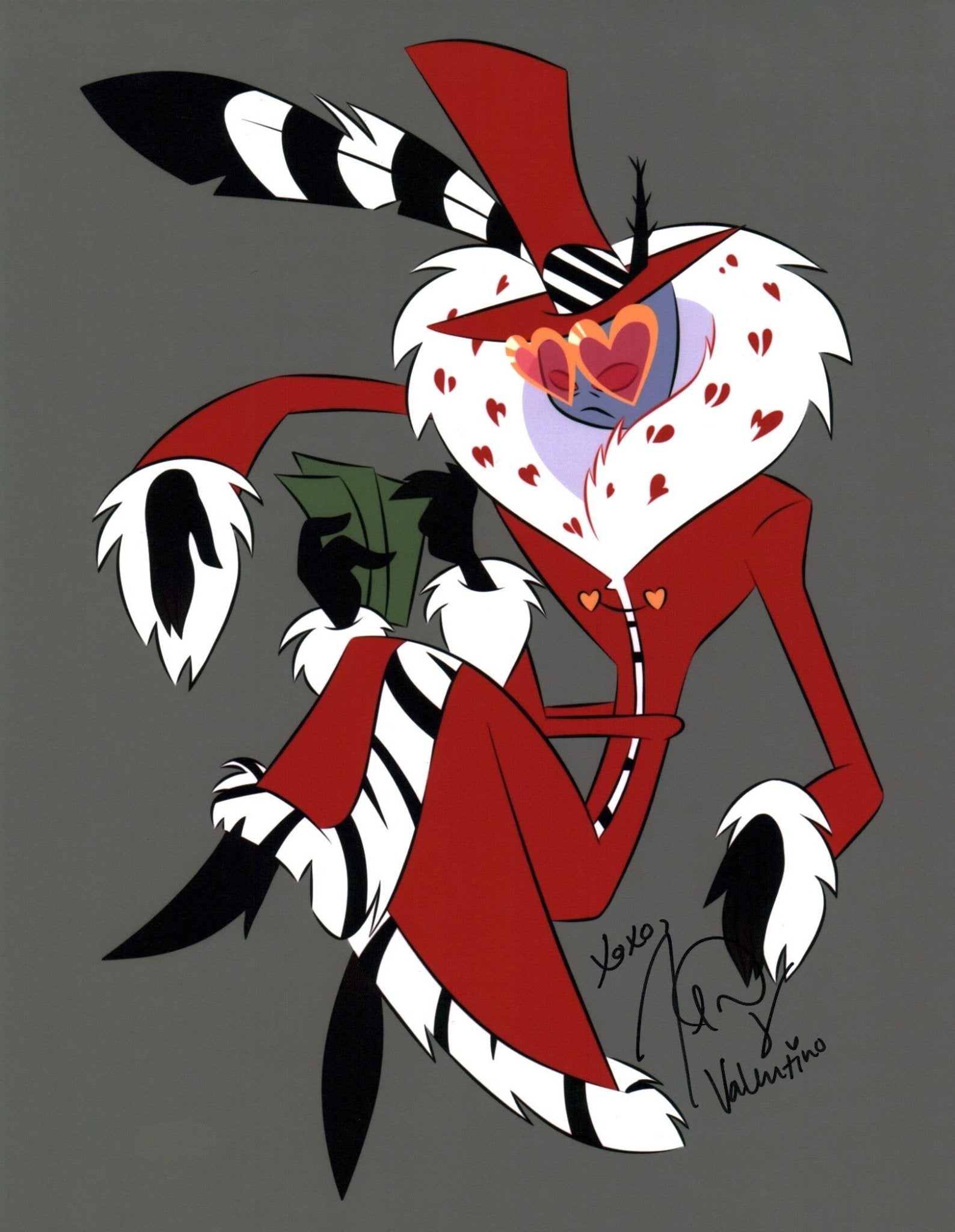 Joel Perez Hazbin Hotel 11x14 Signed Photo Poster JSA Certified Autograph