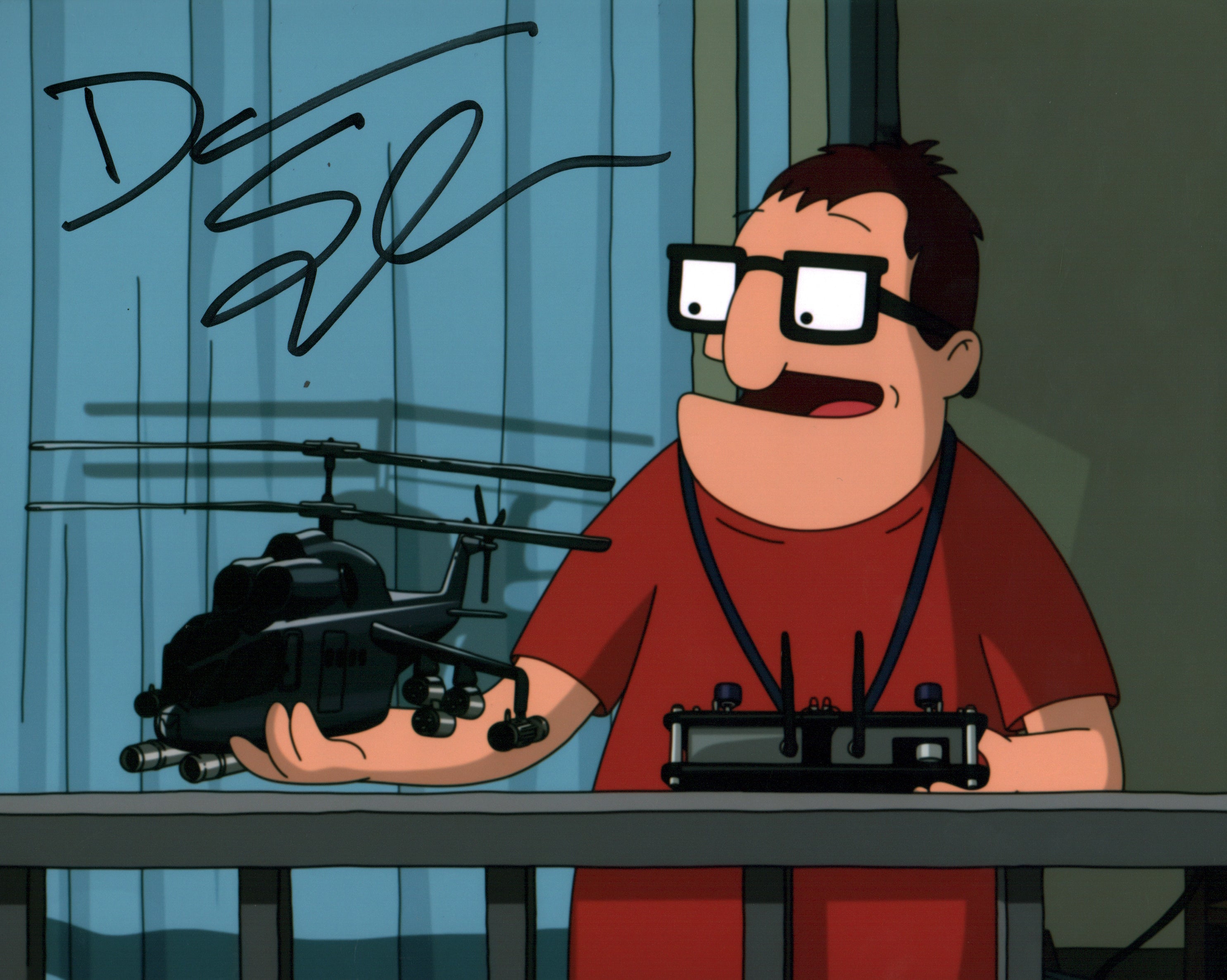 Dana Snyder Bob's Burgers 8x10 Signed Photo JSA Certified Autograph