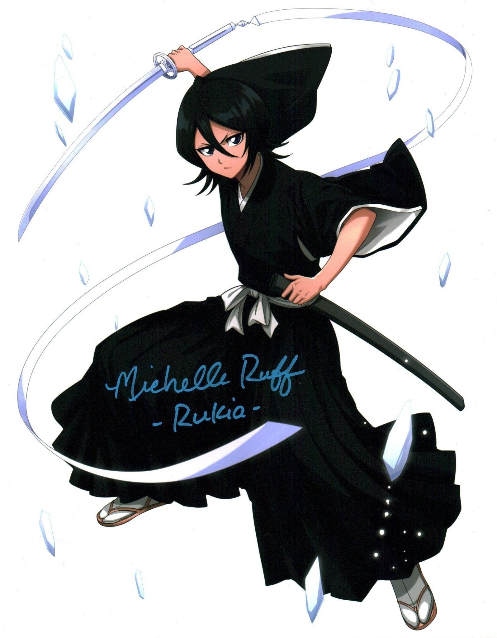 Michelle Ruff Bleach 11x14 Signed Photo Poster JSA Certified Autograph