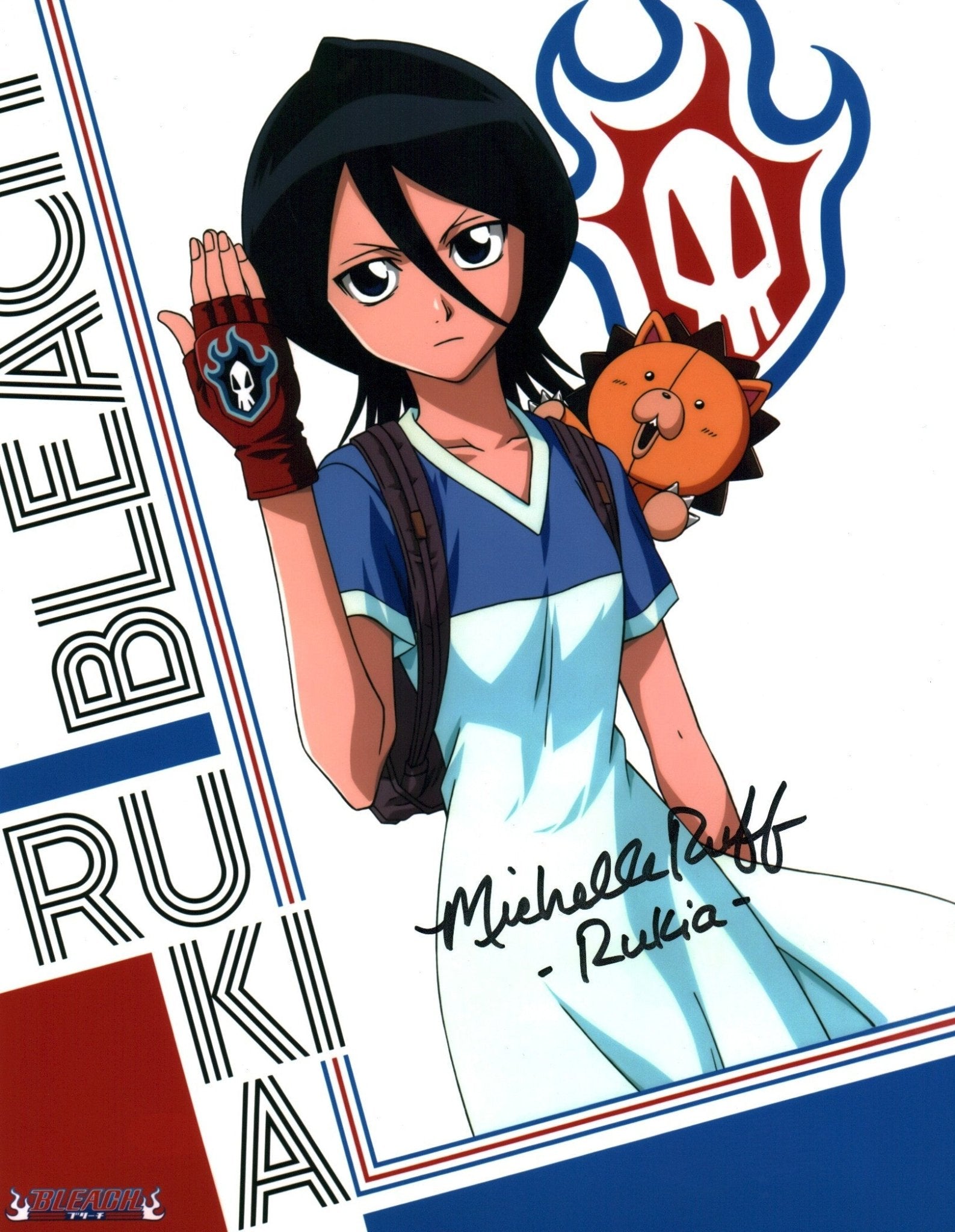 Michelle Ruff Bleach 11x14 Signed Photo Poster JSA Certified Autograph