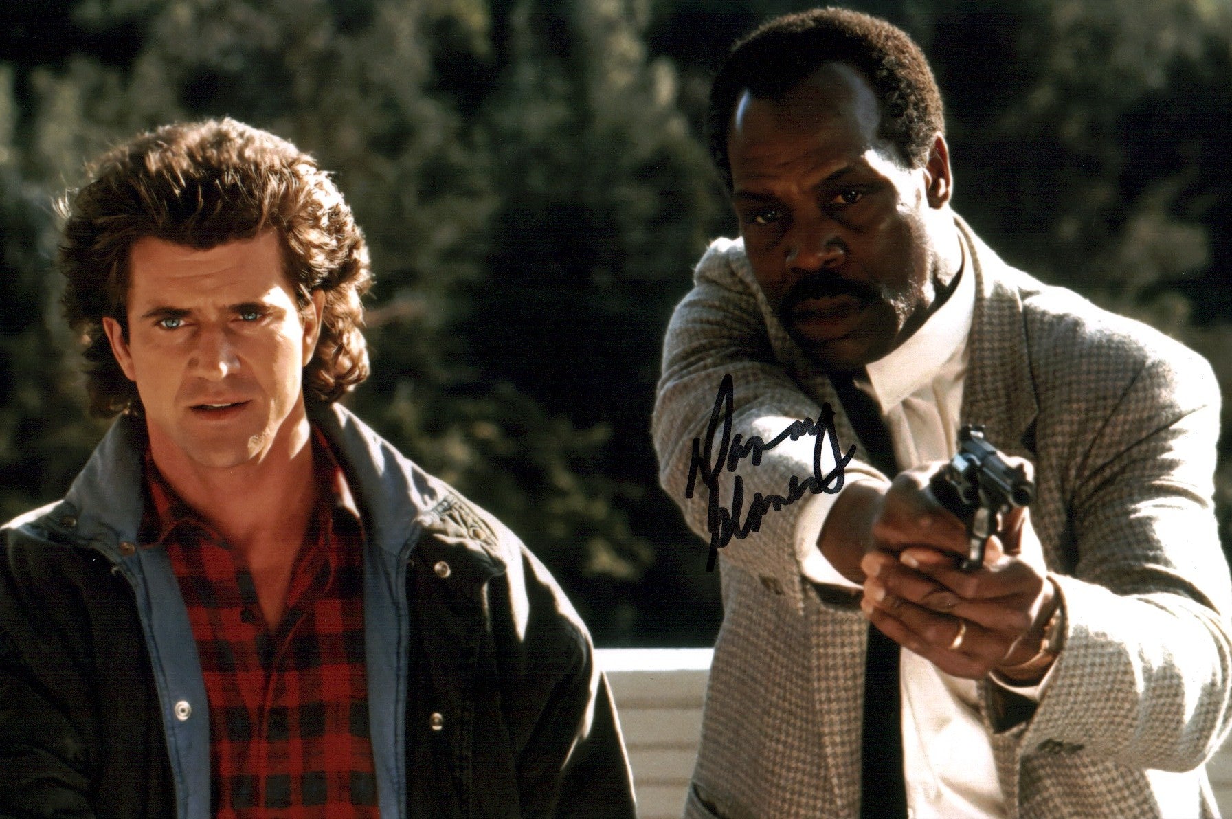 Danny Glover Lethal Weapon 8x12 Photo JSA Certified Autograph