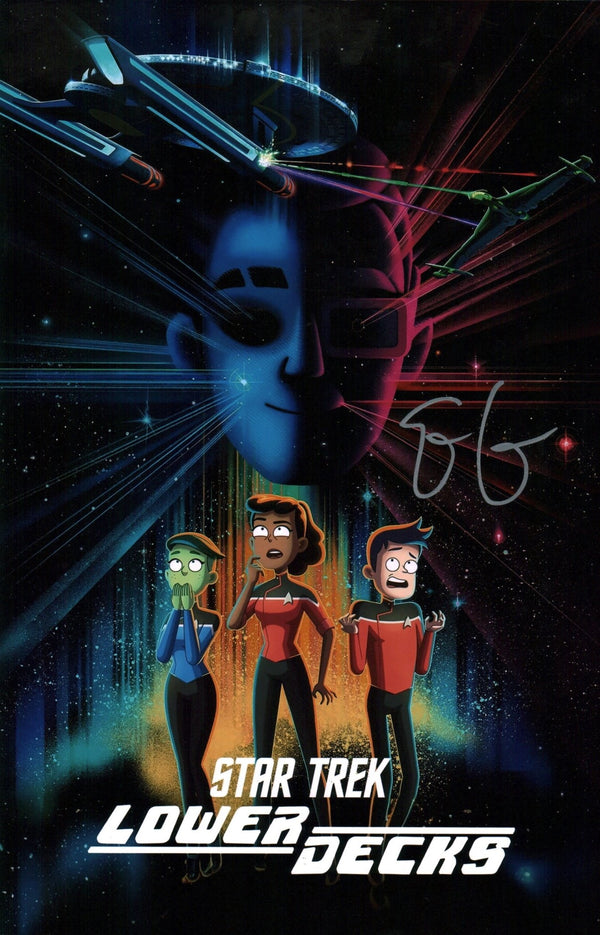 Eugene Cordero Star Trek: Lower Decks 11x17 Signed Photo JSA Certified Autograph