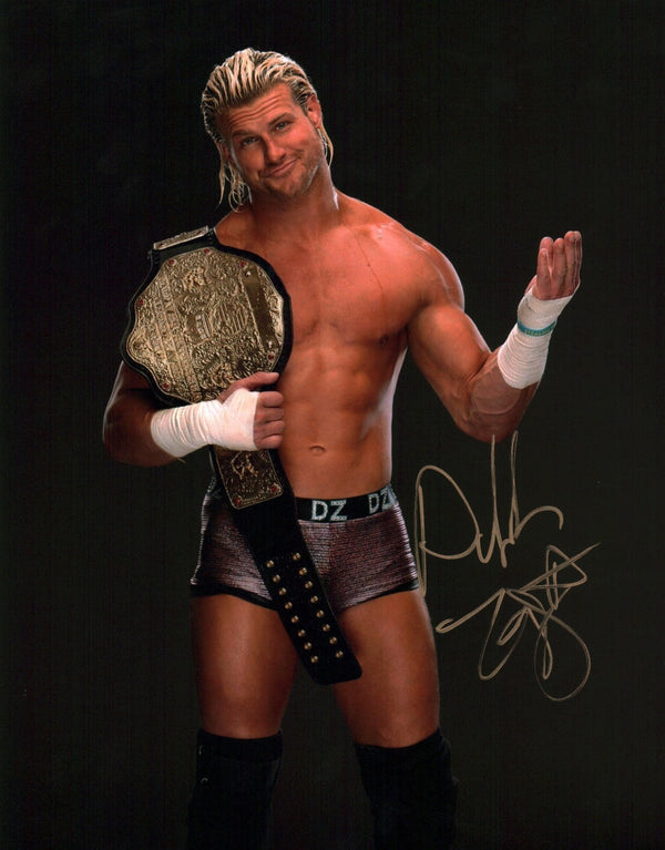 Dolph Ziggler WWE Wrestling 11x14 Signed Photo Poster JSA Certified Autograph