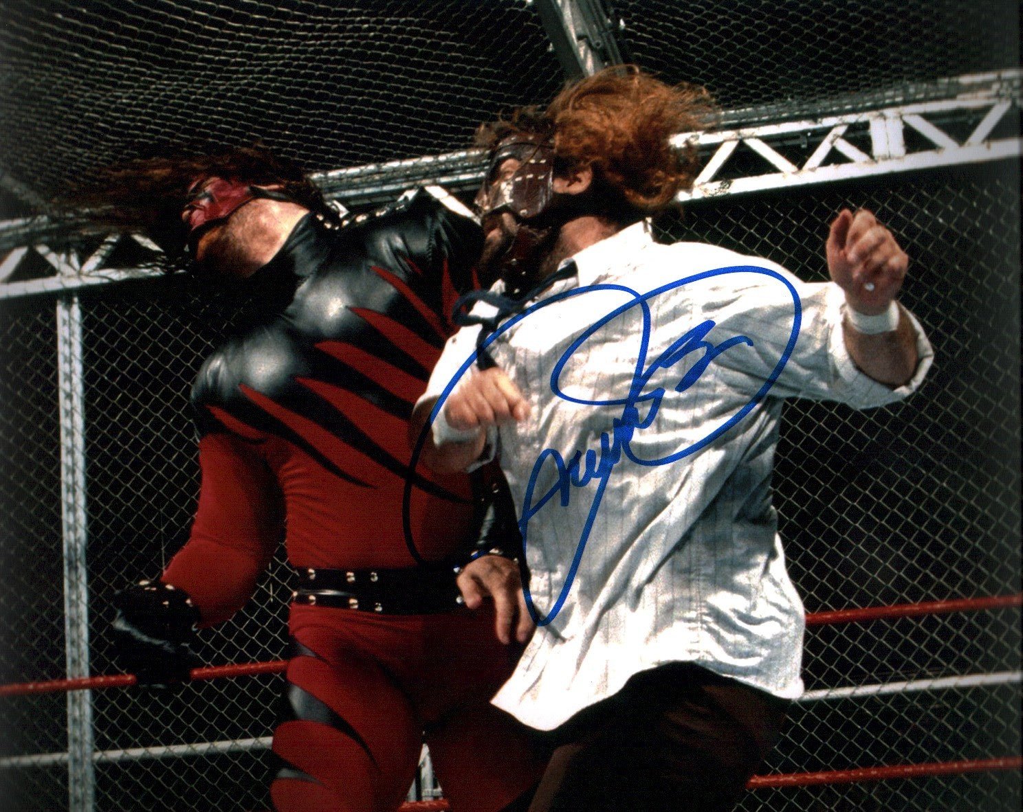 Mick Foley WWE Wrestling 8x10 Signed Photo JSA Certified Autograph